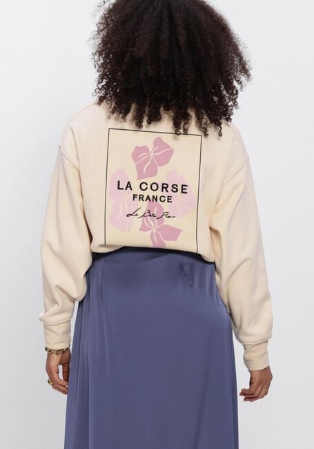 Beige ANOTHER LABEL Sweater ALJAXY LA CORSE SWEAT L/S - large