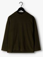 Donkergroene ANOTHER LABEL Trui LUKTAR KNITTED PULL L/S