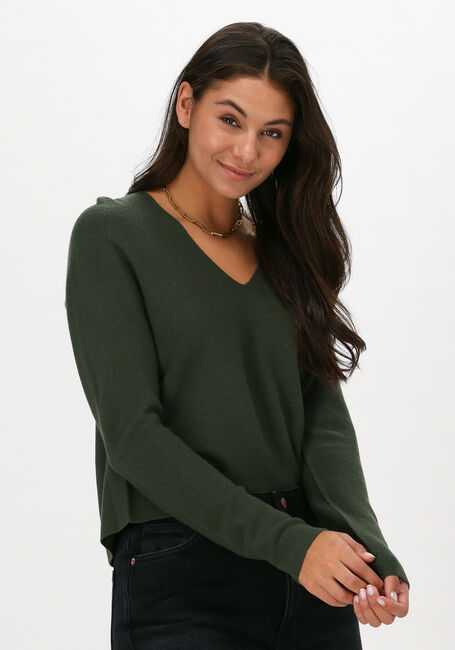 DRYKORN Pull LINNIE en vert - large