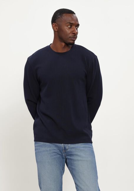 BOSS ORANGE Pull WE TEMPEST Bleu fonc&eacute; - large