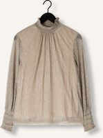 Beige MOS MOSH  XIMENA GLAM LS BLOUSE Beige MOS MOSH  XIMENA GLAM LS BLOUSE - medium