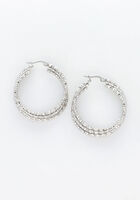 NOTRE-V Sieraad EARRING DOUBLE RING - medium