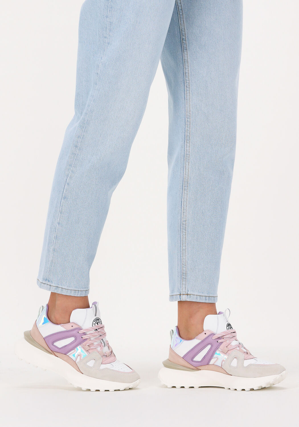 Paarse TORAL Sneakers TRACK RUN Omoda