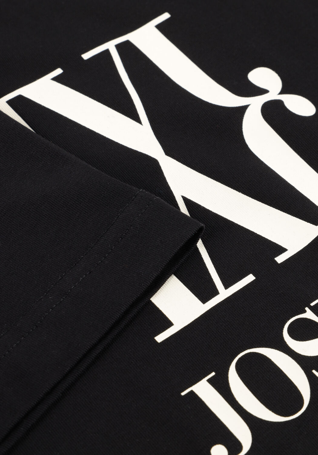 JOSH V T-shirt JV DORIE MONOGRAM SLIM FIT T-SHIRT en noir - large