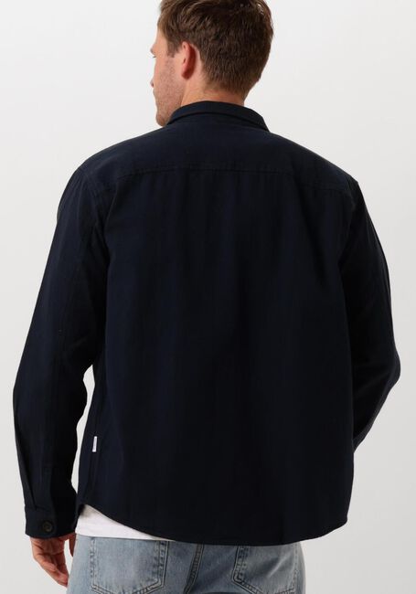 SELECTED HOMME Surchemise SLH-HEAVY TWILL OVERSHIRT LS Bleu foncé - large