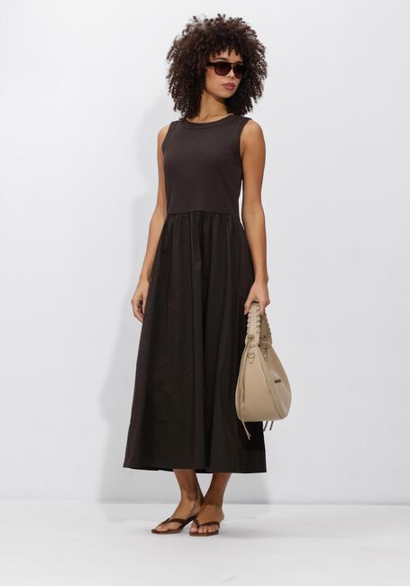 Bruine NOTRE-V Midi jurk NV-HANNE - large