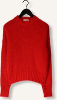 Rode BY-BAR Trui SONNY BULKY PULLOVER Rode BY-BAR Trui SONNY BULKY PULLOVER - medium