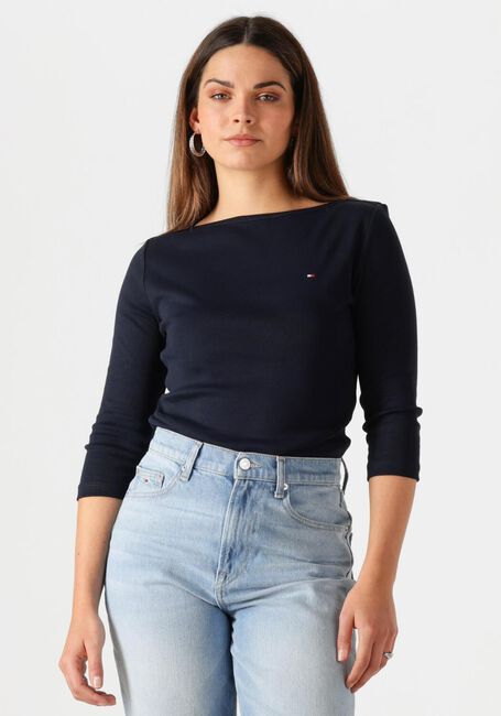 TOMMY HILFIGER NEW CODY SLIM BOAT-NK 3/4SLV Hauts & T-shirts en bleu - large