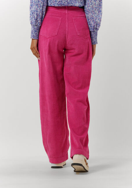 CO'COUTURE Pantalon large VIKA CORDUROY JEANS en rose - large