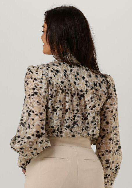 SECOND FEMALE GAURA SHIRT Blouses en beige - large