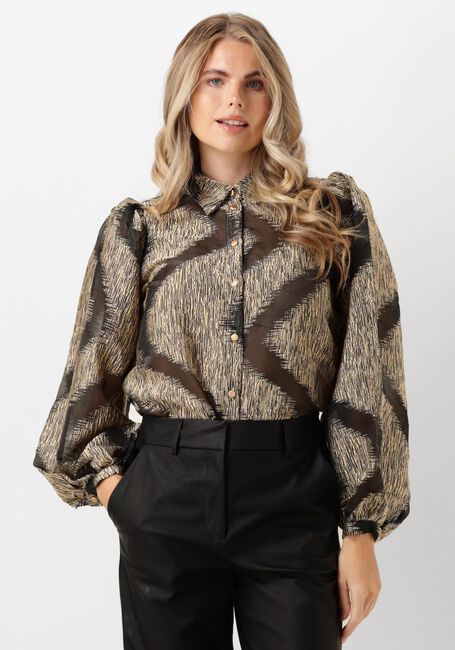 Gouden NUKUS  LETTIE BLOUSE - large