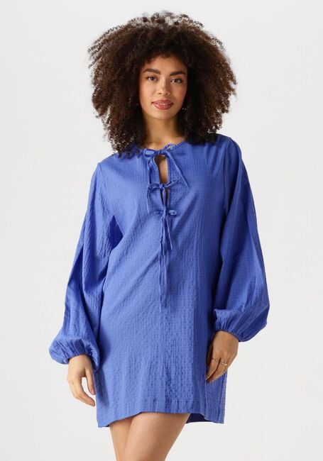 Blauwe EDITED Mini jurk FRANCES DRESS - large