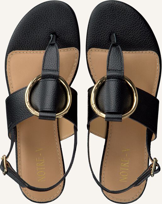 Zwarte NOTRE-V Sandalen 18553 Zwarte NOTRE-V Sandalen 18553 - large