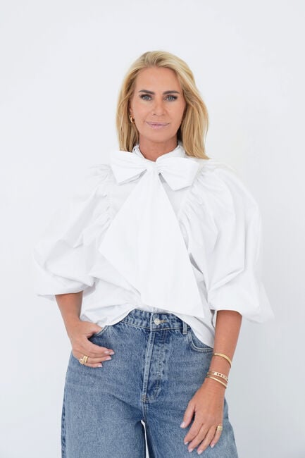EST'SEVEN GUINEVERE BLOUSE Blouses en blanc - large
