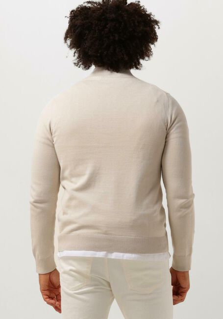 LYLE & SCOTT Pull QUARTER ZIP JUMPER en beige - large