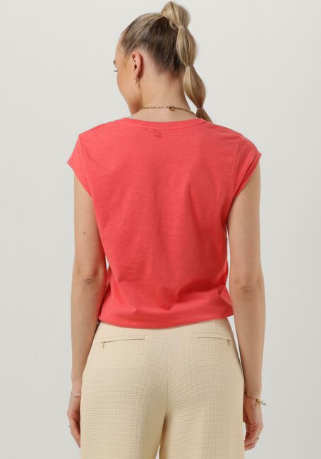 CC HEART T-shirt BASIC V-NECK T-SHIRT Corail - large