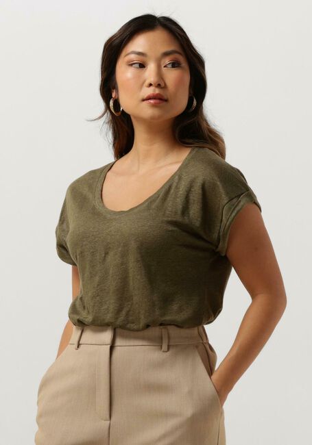 KNIT-TED T-shirt ELIANE en vert - large
