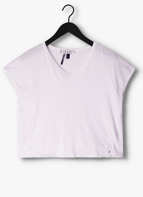 10DAYS T-shirt THE V-NECK TEE en blanc - large