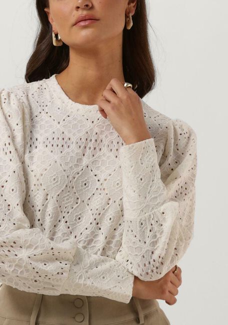 OBJECT OBJFEODORA L/S TOP NOOS Blouses en blanc - large