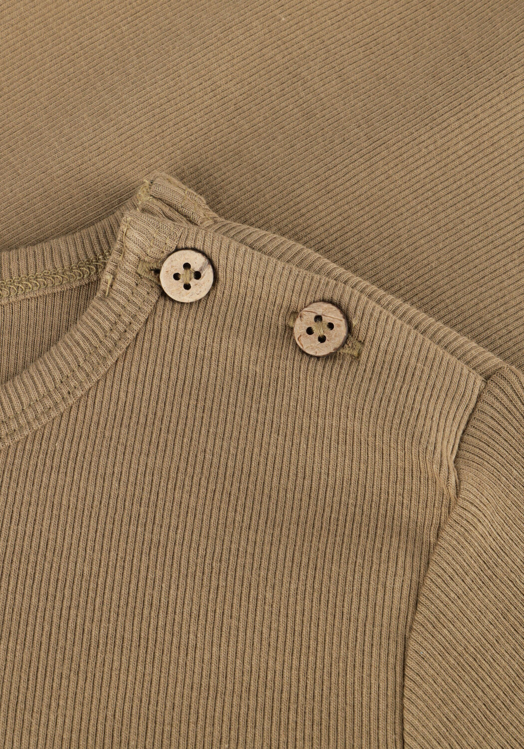 Taupe LIL' ATELIER Polo / T-shirt NMMHALLI LS SLIM TOP LIL - large