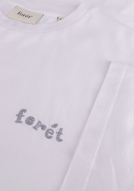 Witte FORÉT T-shirt LAKE - large