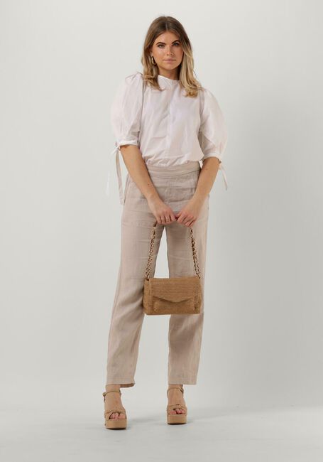 Witte RUBY TUESDAY  TADI BALLOON HALF SLEEVES SHIRT - large