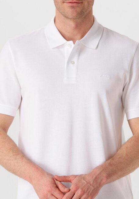 Witte BOSS BLACK Polo PALLAS - large