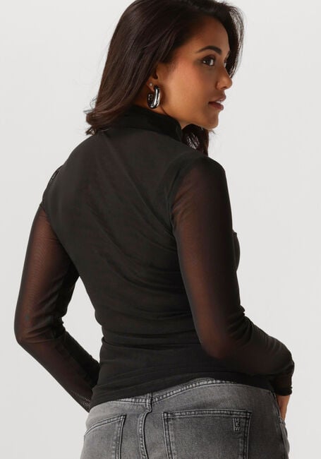 Zwarte NOTRE-V Tops & T-shirts NV-GULIANA MESH TOP - large