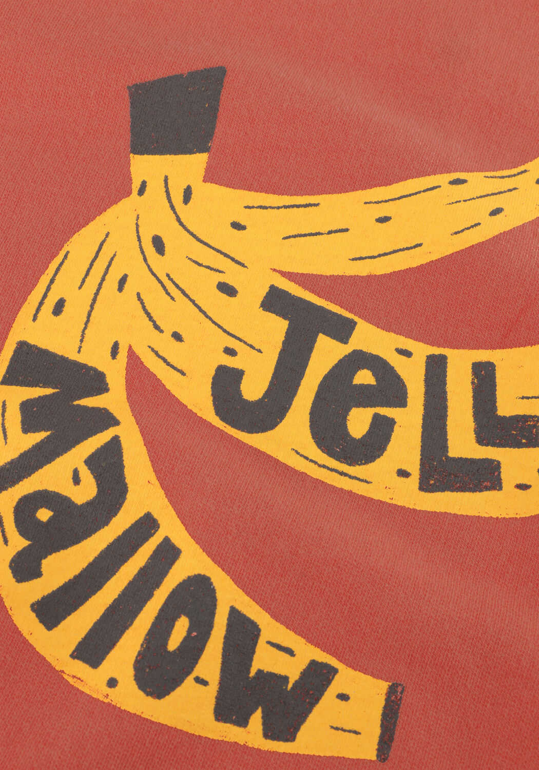 Jelly Mallow Chandail BANANA PIGMENT SWEATSHIRT - large