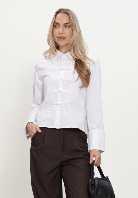 NEO NOIR CAM POPLIN SHIRT Blouses en blanc - large