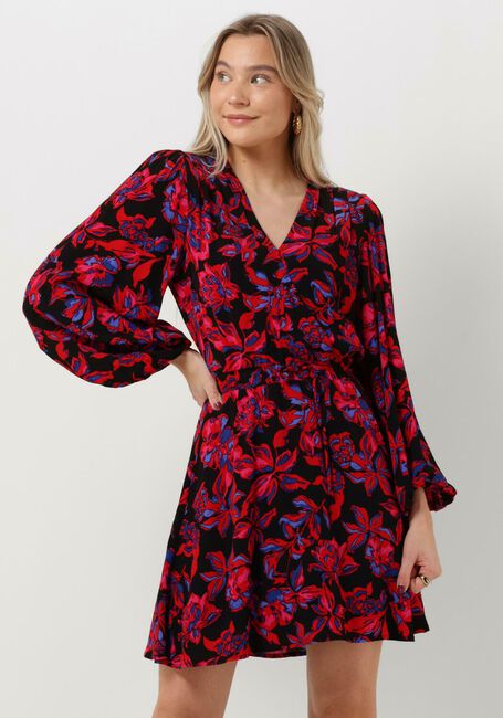 ALIX THE LABEL Mini robe LADIES WOVEN FLORAL DRESS WITH SMOCKED WAIST en multicolore - large