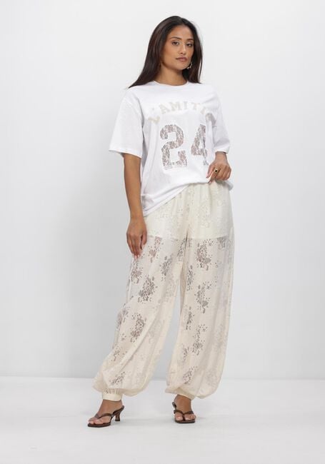 HAUTE L'AMITI&Eacute; BELLA LACE HAREM TALL PANT Pantalons Blanc - large