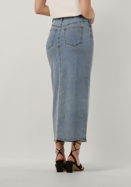 Lichtblauwe MY ESSENTIAL WARDROBE Midirok LARAMW 115 SKIRT - large