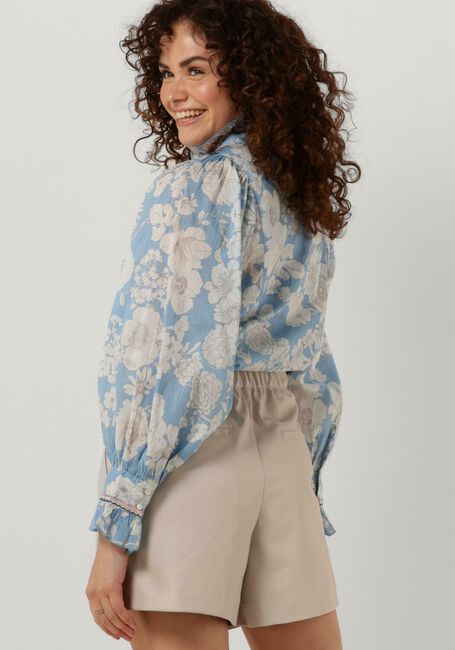 ANTIK BATIK PEONY BLOUSE Blouses Bleu clair - large