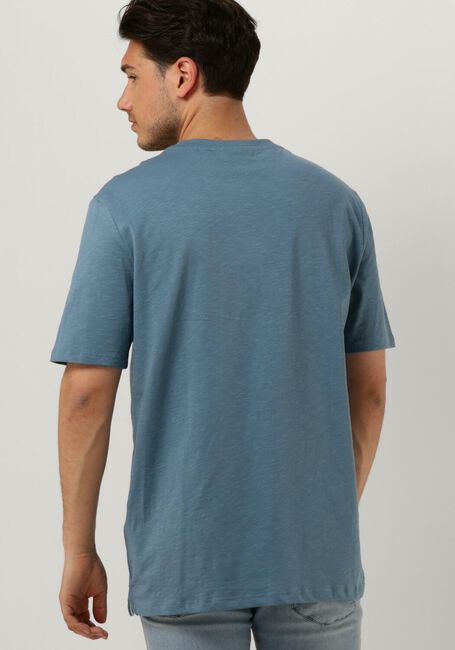 LYLE & SCOTT T-shirt SLUB T-SHIRT en bleu - large