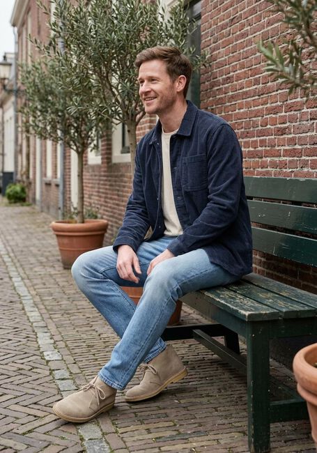 Blauwe DIESEL Slim fit jeans 2019 D-STRUKT - large