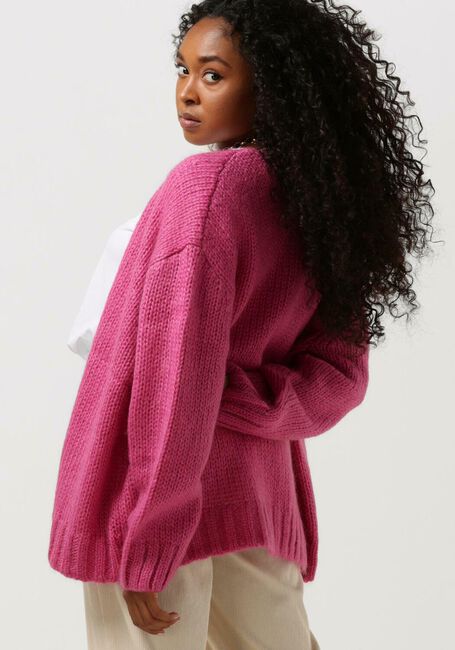 SELECTED FEMME Gilet SUANNE LS KNIT CARDIGAN en rose - large
