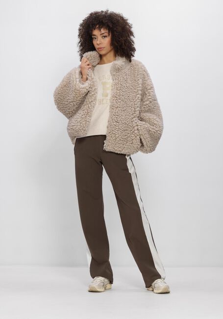 PENN & INK Manteau Teddy W26C384 en beige - large