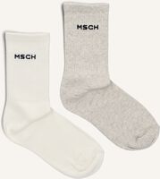 Ecru MSCH COPENHAGEN Beenmode MSCHSPORTY LOGO SOCKS Ecru MSCH COPENHAGEN Beenmode MSCHSPORTY LOGO SOCKS - medium