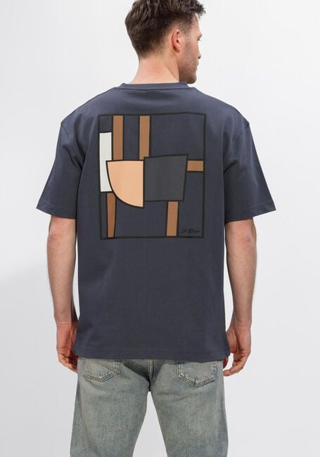 Donkerblauwe JC RAGS T-shirt T-SHIRT SS DIM - large