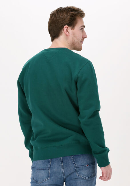 TOMMY JEANS Chandail TJM TIMELESS TOMMY 2 CREW en vert - large