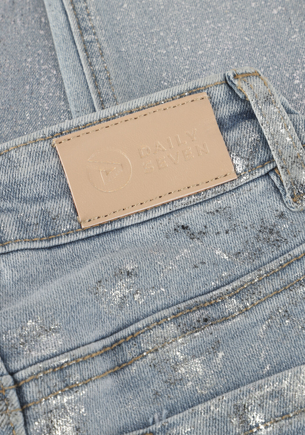 DAILY7 Flared jeans 2453 FLARED FIT POCKET en argent - large