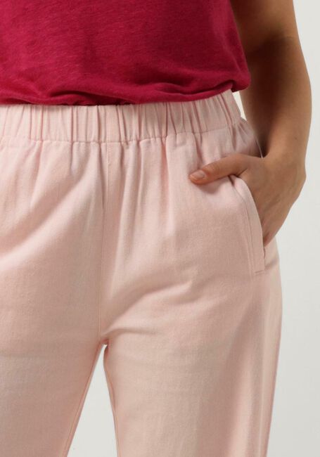 BY-BAR Pantalon large MEES TWILL PANT en rose - large