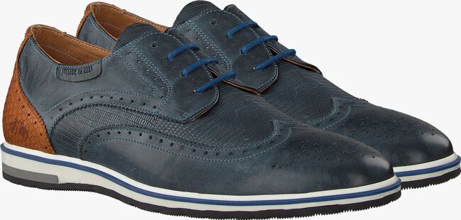 CYCLEUR DE LUXE Chaussures à lacets PULSANO en bleu  - large