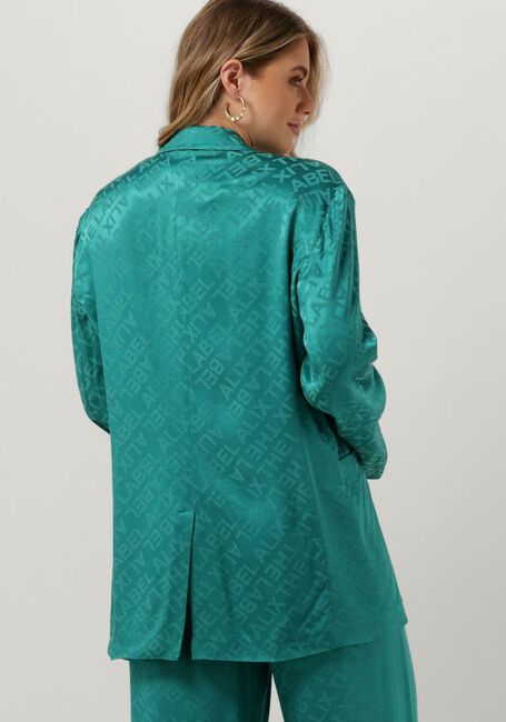 ALIX THE LABEL Blazer LADIES WOVEN OVERSIZED BLAZER TEXT en vert - large
