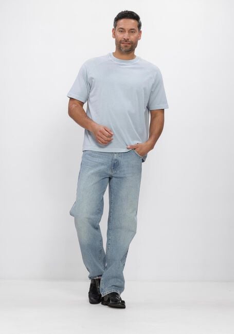 Lichtblauwe DRYKORN T-shirt MAVIAN 520005 - large