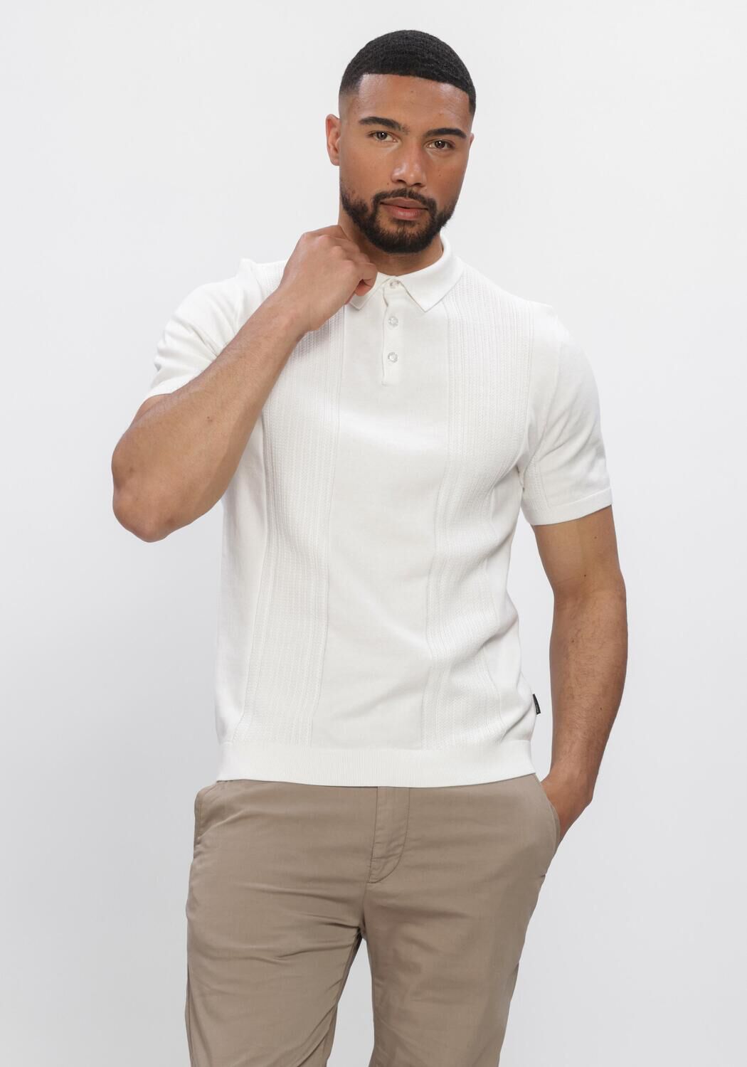 Witte SAINT STEVE Polo FRIEDERICH - large