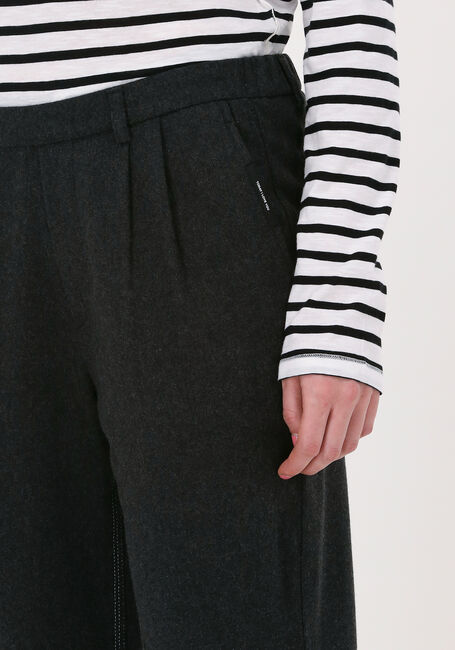 Donkergrijze 10DAYS Pantalon WOOL PANTS - large