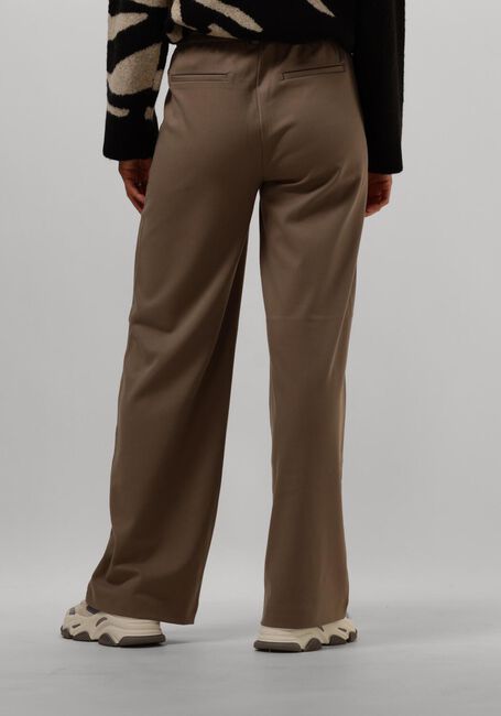 OBJECT Pantalon large OBJLISA WIDE PANT en taupe - large