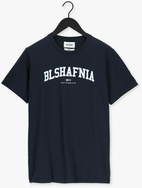 BLS HAFNIA T-shirt VARSITY ARCH T-SHIRT Bleu foncé - large